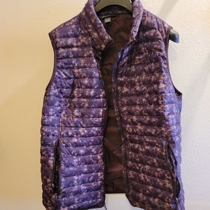 Xl real down vest